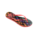 Slim Tribal Flip Flops
