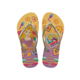 Kids Slim Princess Flip Flops