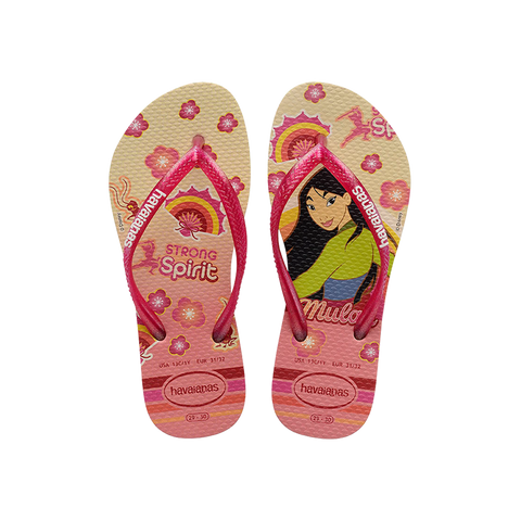 Kids Slim Princess Flip Flops
