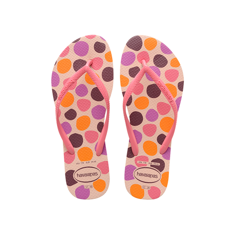 Slim Retro Flip Flops