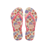 Slim Romance Flip Flops
