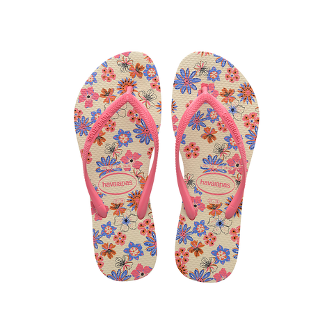 Slim Romance Flip Flops