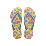 Slim Romance Flip Flops
