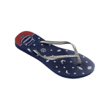 Slim Nautical Flip Flops