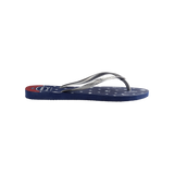 Slim Nautical Flip Flops