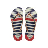 Slim Nautical Flip Flops