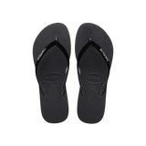 Slim Velvet Flip Flops