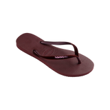 Slim Velvet Flip Flops