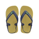 New Baby Brasil Logo Flip Flops