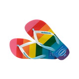 Top Pride All Over Flip Flops
