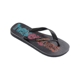 Top Logomania Print Flip Flops
