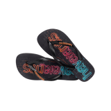 Top Logomania Print Flip Flops