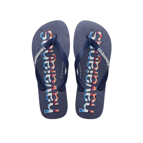 Top Logomania Print Flip Flops