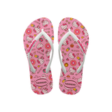 Kids Slim Hello Kitty Flip Flops