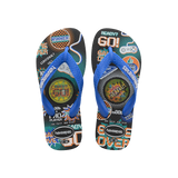 Kids Top Holographic Flip Flops