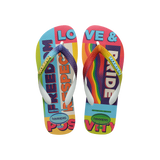 Top Pride Rainbow Flip Flops