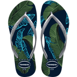 Navy Blue/Grey/Silver Metallic