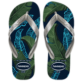 Navy Blue/Bright Silver Metallic