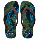 Navy Blue/Dark Brown